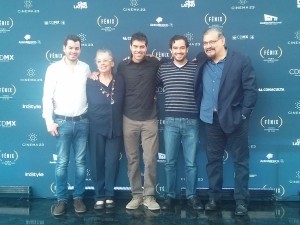 Rodrigo Peñafiel, Bertha Navarro, Ricardo Giraldo, Alfonso Herrera y Joaquín Cosío. Foto: Ángel Caballero.