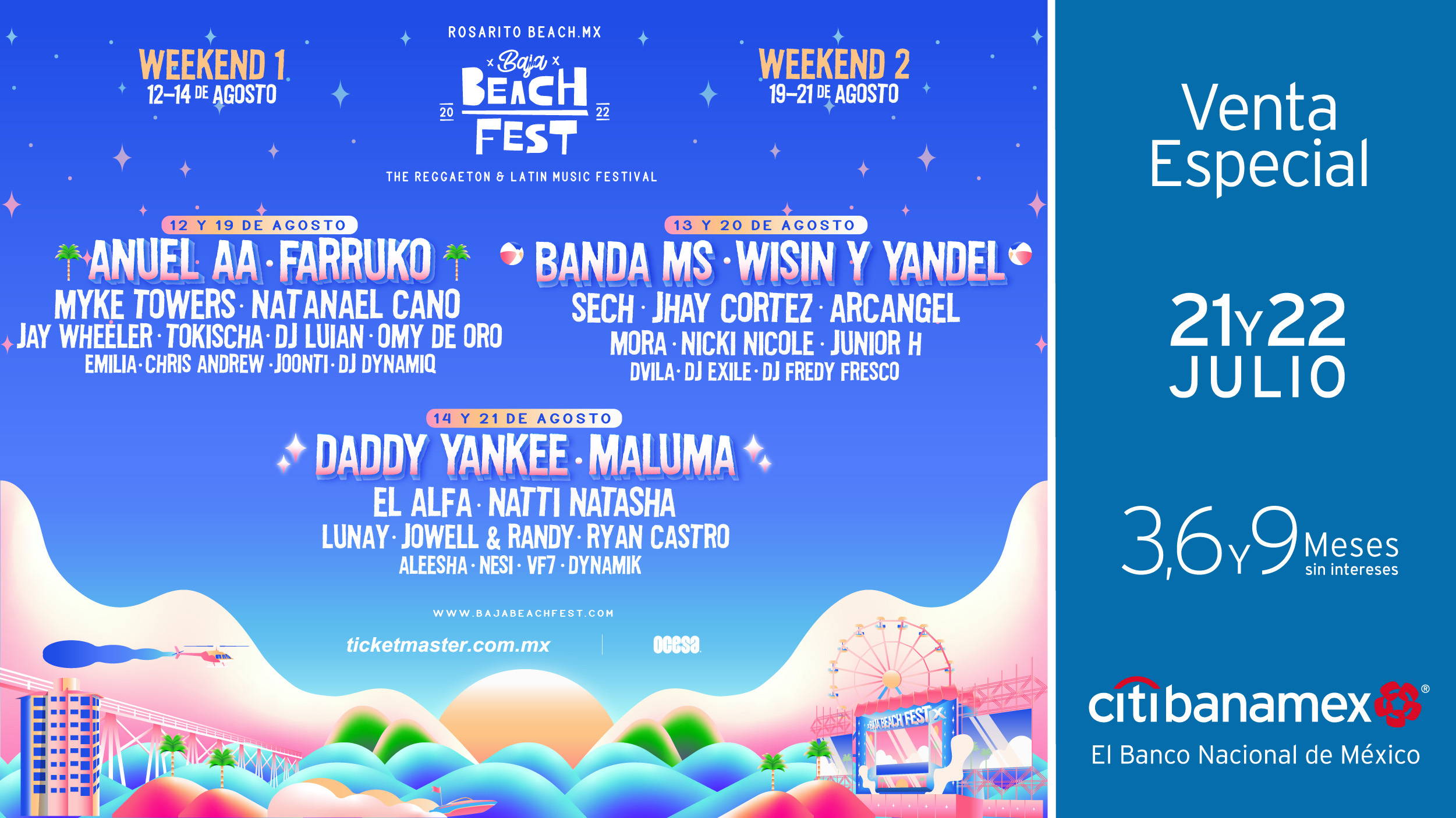 Baja Beach Fest 2024 Line Up - Cathi Danella