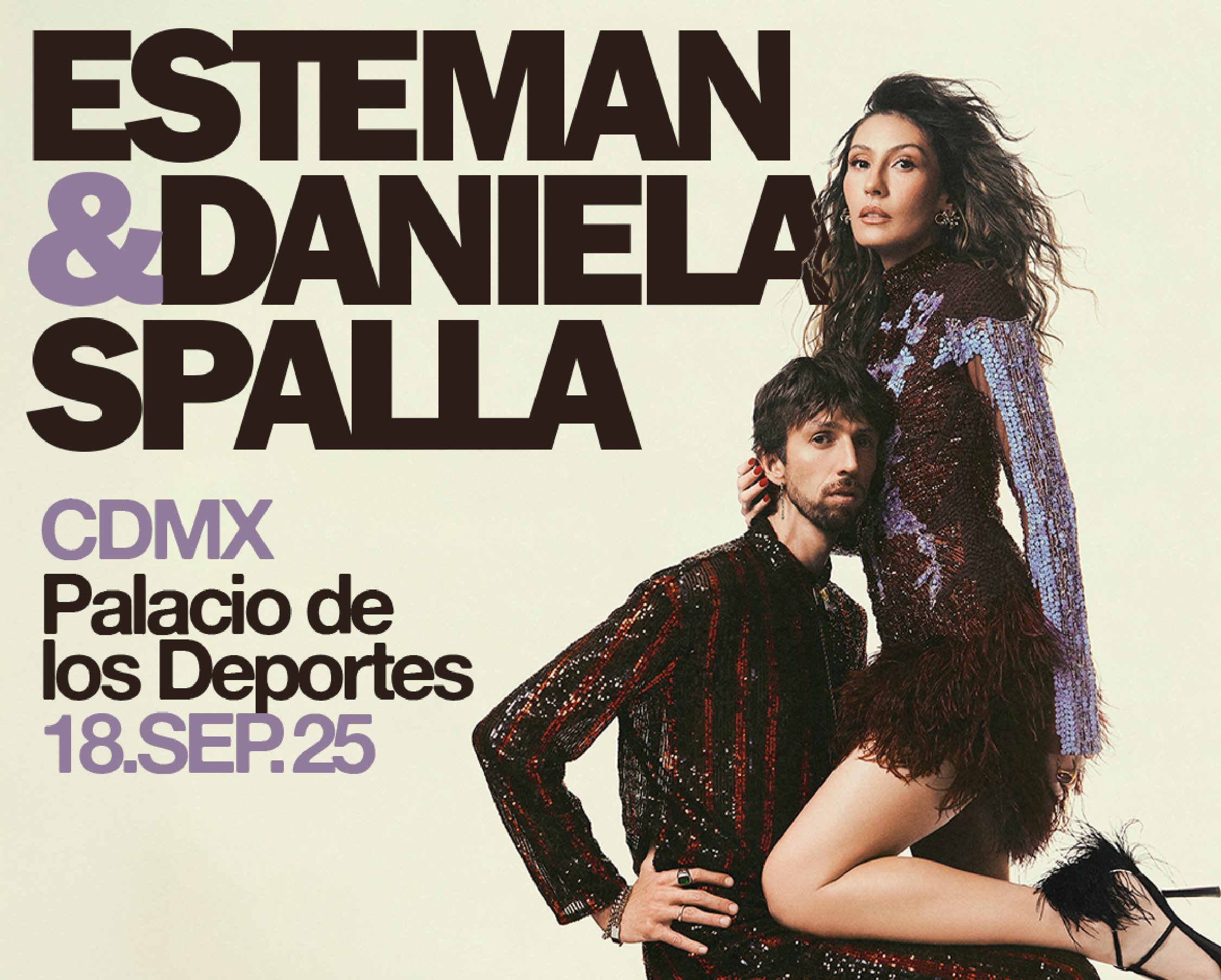 Esteman y Daniela Spalla